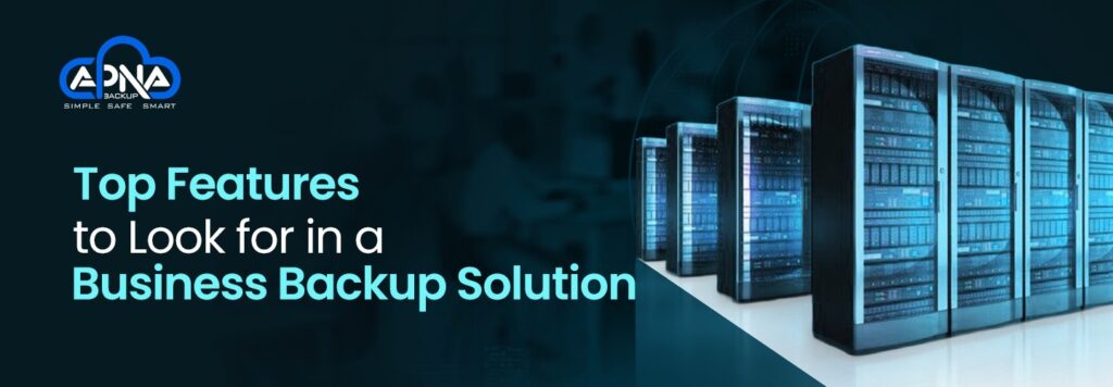 feature - business backup solution